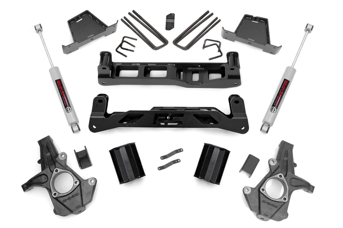 Chevrolet Silverado 1500 Suspension Lift Kit - Rough Country - 7.5 Inch - '07-'13